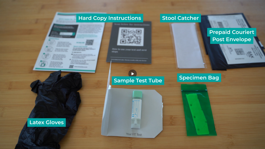 True Proactive Bowel Cancer FIT Screening Test